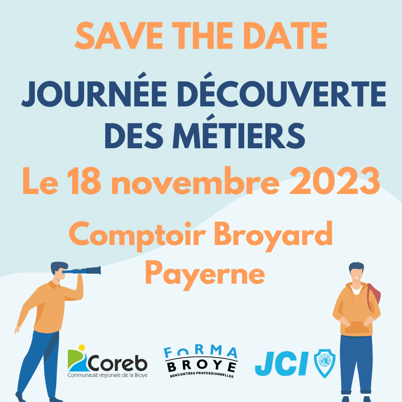 Journée des métiers 2023 - Save the date